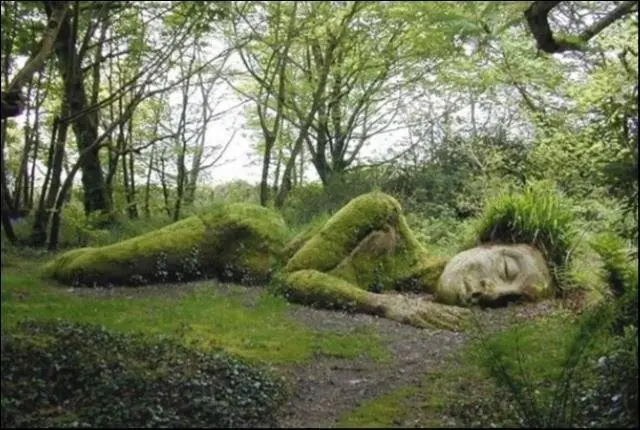 View of the Garden of the Sleeping Giant