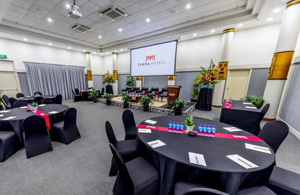 Tanoa International meeting function - delegate view
